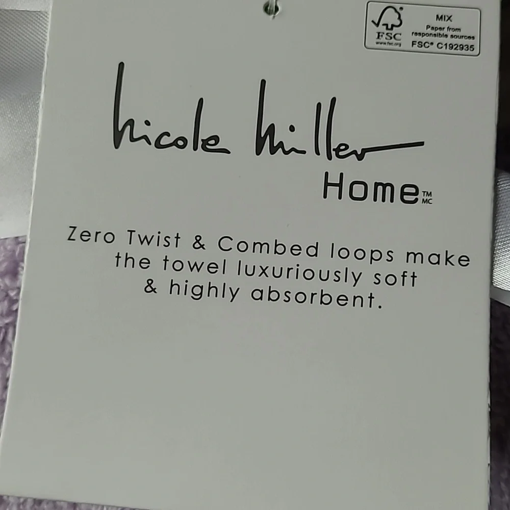 Nicole Miller Washcloth Set